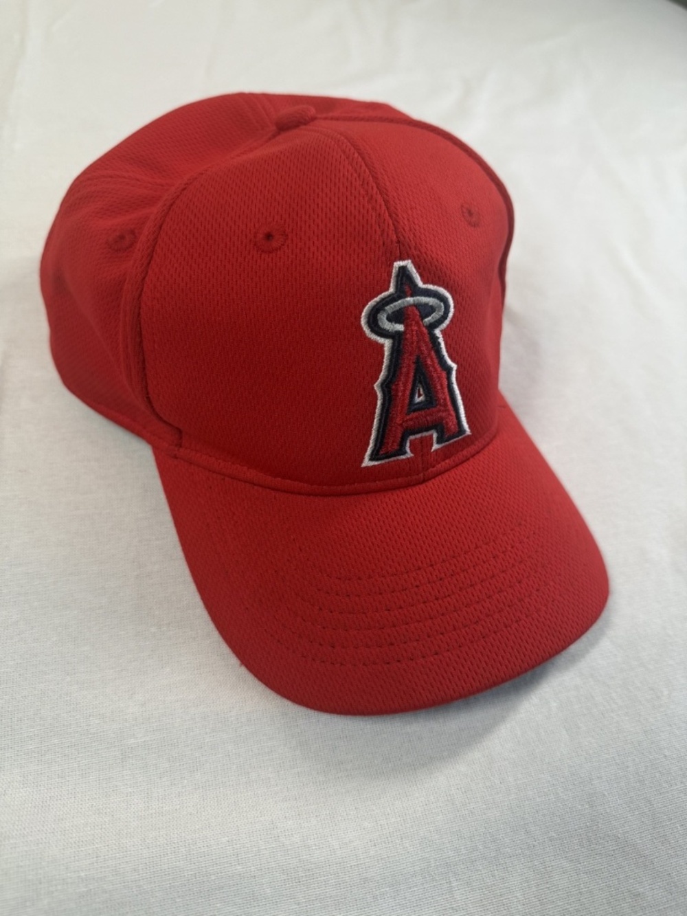 MLB Youth Angels Team Hat Adjustable - Red